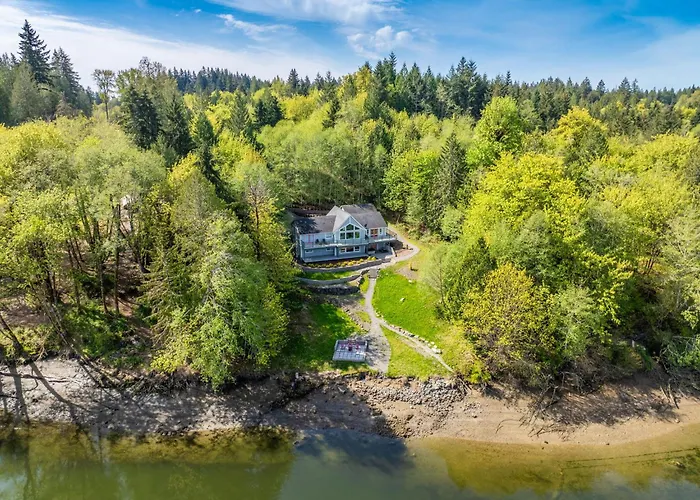 Shelton Waterfront, Fire Pit, Hot Tub, Game, Beach