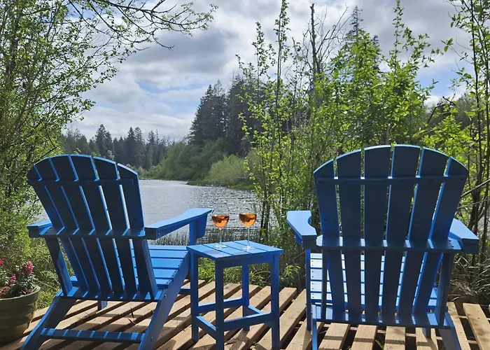 Alder Falls - Modern Woodland Retreat With Lake Access, Ac, Fireplace, Patio, Sleeps 4
